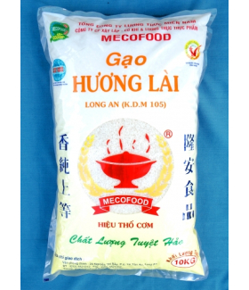 Gạo Hương Lài K.D.M 105 (Hiệu Thố Cơm)